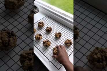 Cookies for Breakfast?! Healthy Oatmeal Chocolate Chip Recipe #shorts
