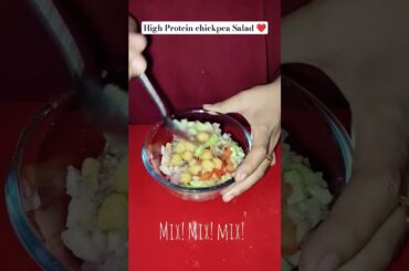 #healthy #highprotein #chickpeas #salad #saladrecipe #summer #weightloss #easyrecipe #salad #recipe