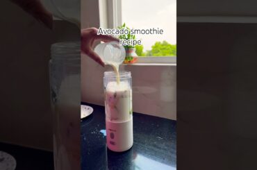 No sugar Avocado smoothie #healthy #diet #avocado #recipe #explore #trending #shorts #song #yt #yum