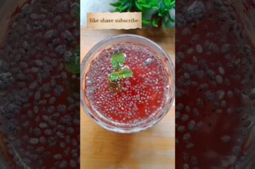 Viral chia seed benefits||healthy Chia seed recipe #shorts #chiaseeds #healthy #refreshing