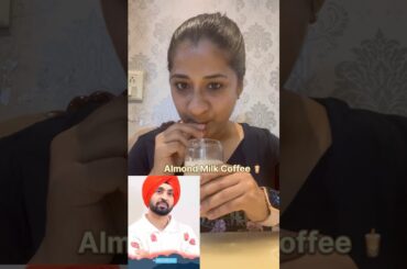 Diljit Dosanjh coffee | no sugar | lactose free | healthy coffee | no milk coffee | low calorie