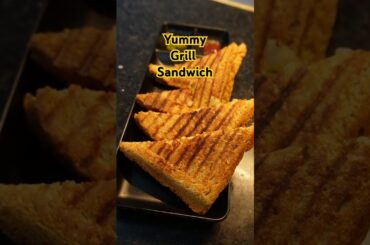 Viral Veg Grill Sandwich Recipe | Cafe Style Healthy Sandwich #sandwich #trendingshorts #snacks