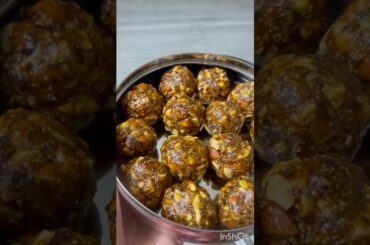 Healthy Dryfruit Laddu recipe in Telugu #shorts #healthy #weightloss #laddu #dryfruits #recipe