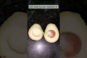 Easy healthy avocado toast in seconds | #avocadosandwich #recipe #healthyfood #sandwich