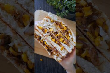 Cheesy corn sandwich recipe | Healthy Food | Easy Recipes #food #sandwich #healthyrecipes