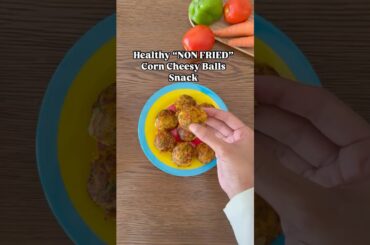 Corn cheese balls #tiffinrecipe #tiffin #afterschool #snacks #kidssnacks #kidsnutrition #healthy
