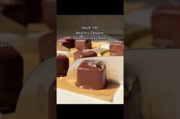 High protein, low calorie healthy, vegan and guilt free chocolate bites, Dessert for everyday.