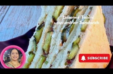 Healthy Cucumber Tahini Sandwich | Easy No-Cook Lunch Recipe for Kids & Family