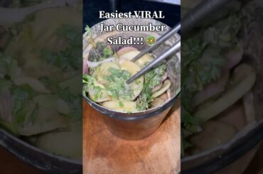 Lets Make *Trending Shake Shake Cucumber*#shorts #cucumber #weightloss #salad #saladlover #recipe