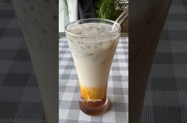 Gond katira summer drink with caramel flavor #iqrafoodfusion #iqrafoodfusionrecipes #shorts