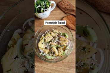 Pineapple Salad recipe | Salad Recipe #healthysalad #shorts #quicksalad #saladrecipe