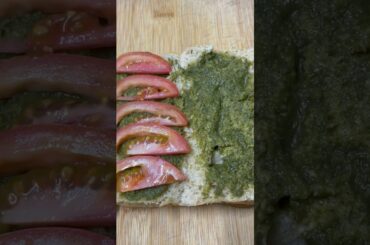 Healthy Bombay Sandwich #bombaysandwich #healthy #focaccia #sourdoughbread #vegetables #easyrecipe