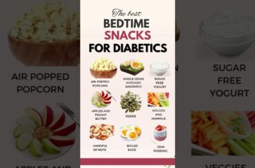 Best bed time Snacks for Diabetics #shorts #healthyfood #bedtime #diabetes
