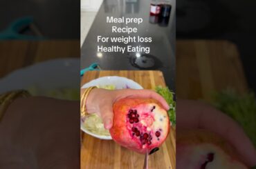 Quick and easy meal prep salad recipe/ quick salad recipe / healthy, lunch prep