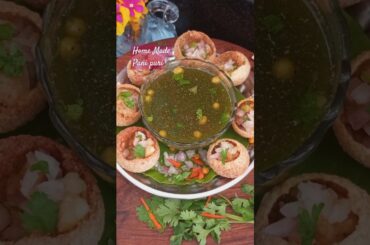 Pani puri #food #trending #shorts #healthy home made #panipuri #cooking #viral shorts
