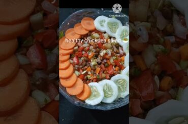 Chickpae Salad Recipe | High Protein Salad |  #salad #highprotein #highproteindiet  #healthysalad