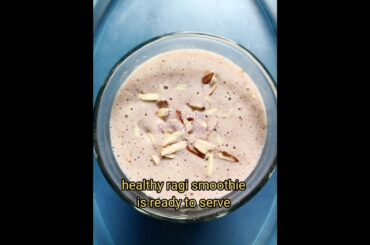 Healthy Ragi smoothie #weightloss recipe #ragirecipes #trending #viralvideo  #ytshorts