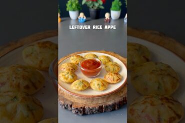 Viral Healthy Leftover Rice Appe #shorts #recipe #rice #leftover
