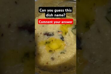 Quick and easy comfort food || Rich, healthy and yummy food #indianfood #southindianbreakfastrecipes