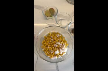 Make A Healthy Tasty Veggie Corn Protein Salad Recipe #shorts
