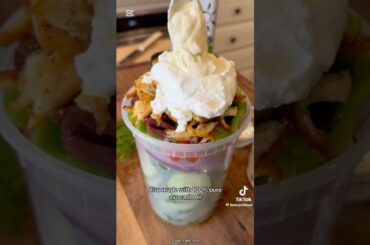 Low carb salad recipe#recipe #healthy #food #homemade #shorts