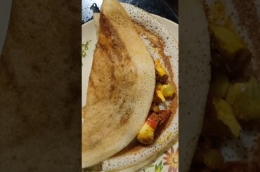 Morning Breakfast | Dosai Muttai Masala #healthy #breakfast #egg#recipe #trending#rain #ipl2025