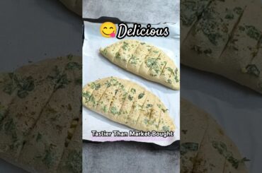 Whole Wheat Garlic Bread Easy Recipe #healthy #recipe #homemade #cooking #garlicbread #snacks #short