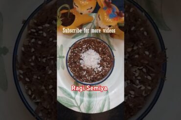 Ragi Recipes | Ragi Semiya Recipe | Healthy Breakfast Recipes #trending #trendingshorts #ragirecipes