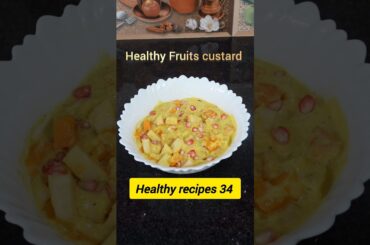 Healthy recipes 34 "Fruit custard" #diet #healthyfood #healthyrecipes #weightloss #weightlossrecipe