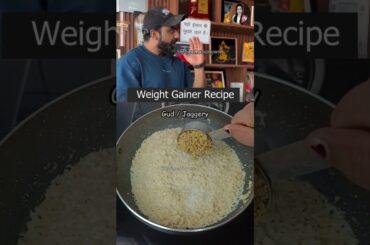 Weight Gain Recipe by Nitesh Soni Lapsi Daliya Meal #shorts #weightgainfoods #health #food #foodie