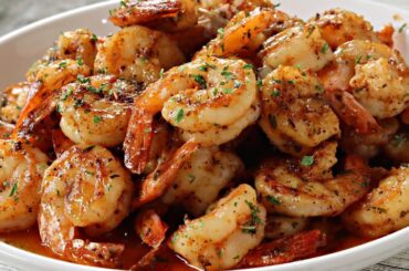 Quick & Easy Garlic Butter Shrimp | How To Make Garlic Butter Shrimp Skillet