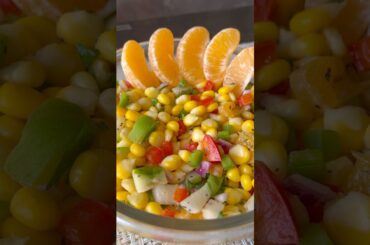 Pepper Corn Salad | Orange Chatpata Mix #Healthy #Digestivewellness #Weightloss