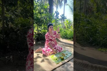 A blissful lunch at Village#food #summer #cooking #healthy #Odisha#odiathali