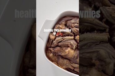 healthy pms brownies ! recipe in comments #healthydessert #healthyrecipes #healthysnacks