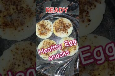 Simple Egg Snacks Recipe #egg #food #cooking