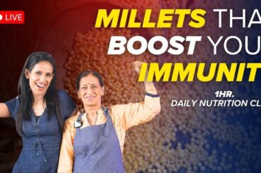 Immune-Boosting Millet Recipes for Weight Loss & Gut Health | Low-Calorie Recipes | 1Hr Daily FREE