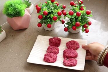 Healthy Beetroot Nuggets for Weight Loss||Easy, Low-Calorie Snack Recipe!||Nutritionist Simran Vohra