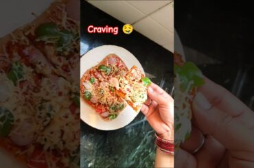 10-Min Paratha Pizza | Quick Cheesy Snack Recipe #pizza #healthysnacks #food #shorts #viralvideo