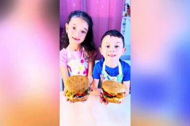 Children prepare delicious and healthy recipes