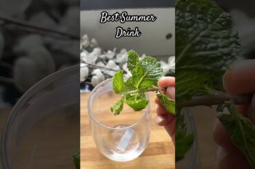 Best mint Summer Drink #trending #food #recipe #healthy #drink #cold #cool #party #snacks #shorts
