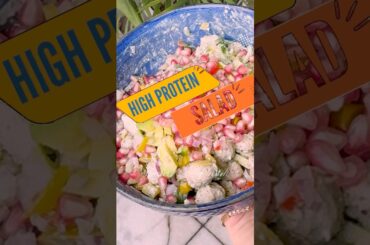 High Protein!!! #shwetazcookbook #highprotein #soya #salad #weightloss
