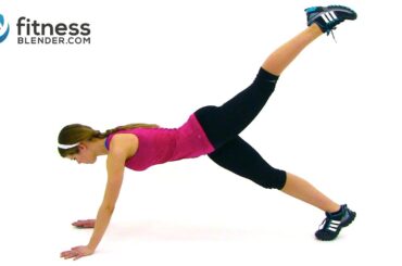 Fitness Blender Total Body Boot Camp - Bodyweight Workout to Tone Up Fast