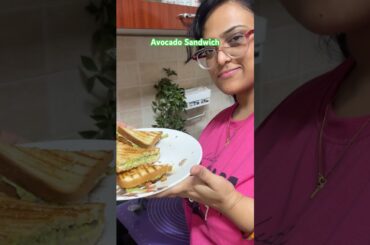 Avocado Cheese Sandwich| Healthy sandwich recipe