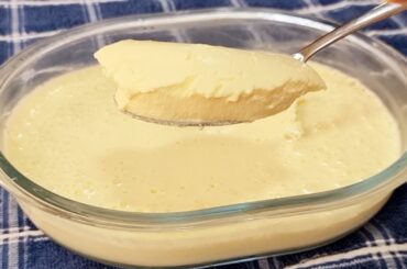 NO SUGAR, NO FAT, 4 INGREDIENTS and LOW CALORIES! - No Heavy Cream or Condensed Milk