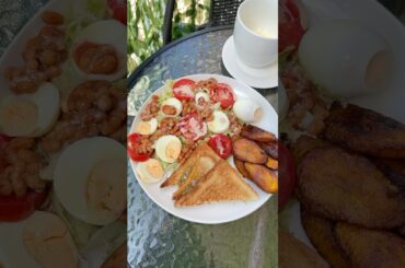 Breakfast #breakfastidea #africamonth #cooking #recipe #breakfastrecipe #homecook #healthyfood
