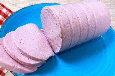 EASY and DELICIOUS Homemade MORTADELLA - Low Calorie and NO PRESERVATIVES - 100% NATURAL