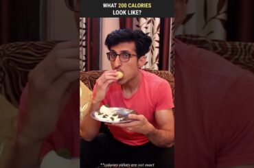 What 200 Calories Look Like? | #shorts 154