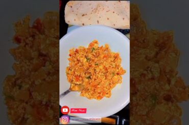 Tasty & Easy Paneer Bhurji Recipe | Healthy Weight loss Recipe | Paneer Recipes#shorts#paneer#quick