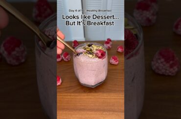 Blueberry Blended Overnight Oats|Quick &Healthy No-Cook Breakfast! #healthybreakfast #breakfastideas