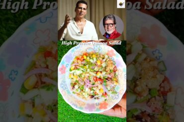 Akshay Kumar's Favourite Healthy Quinoa Salad #shorts #ashortaday